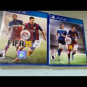 Bundle of FIFA 15 & FIFA 16 PlayStation 4